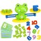 Valentines for Preschoolers Frog Balance Counting Toys for Boys & Girls Educational Number Toy Fun Children's Gift STEM Learning Age 3+ (63 PCS)